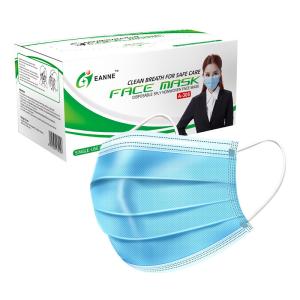 Quality ASTM F2100 17.5*9.5cm Disposable Surgical Face Mask wholesale