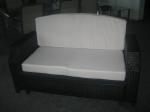 outdoor wicker sofa
