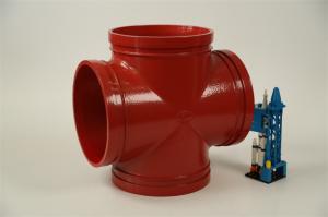 Quality Groove 4 Way Pipe Fitting ANSI Standard With 3000 Psi Pressure Rating wholesale