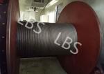 50 Ton Hydraulic Crane Winch Signle / Double Drum For Marine Cargo Ship Boat