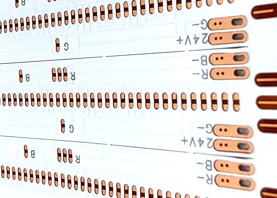 Precision Flexible COB FPCB Double Sided LED Lighting Chip On FPC