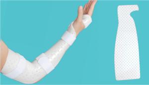 Quality Precut Custom Thermoplastic Splint White Elbow And Wrist Splint wholesale
