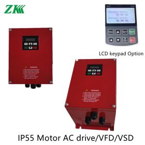 Quality AC Drive VSD Variable Speed Drive For Single Phase Motor IP54 IP65 Waterproof Grade wholesale