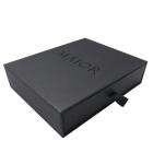 Lidded Style Black Flat Pack Gift Boxes Paper Heart Shaped Packaging Box