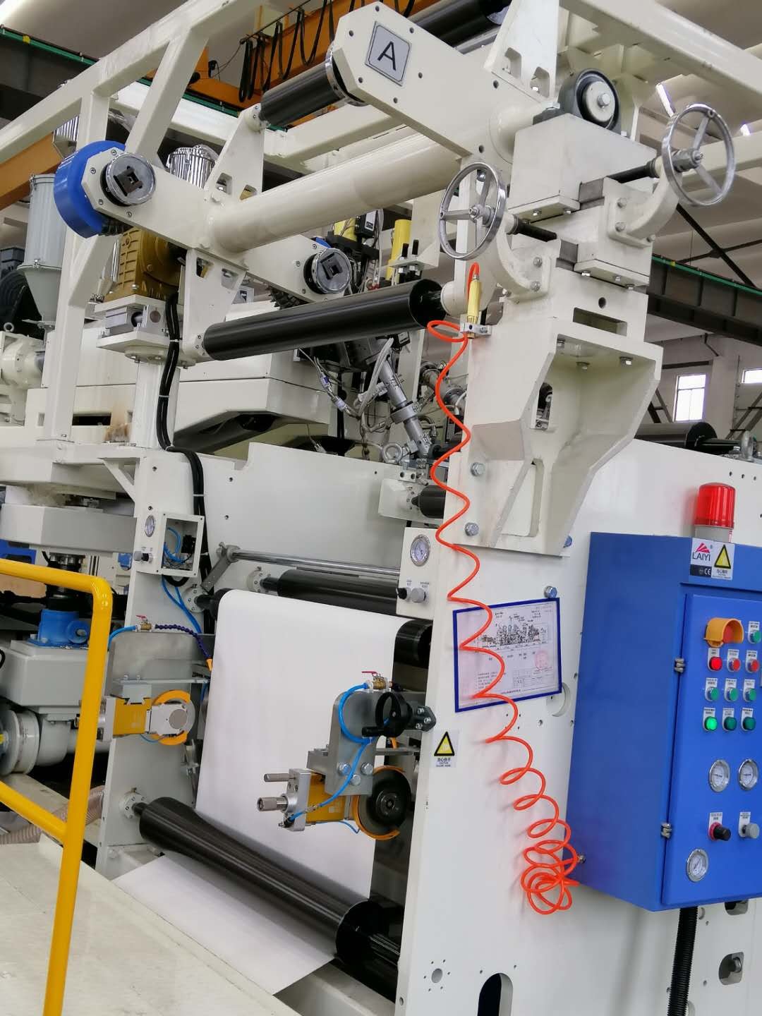 High Speed Dry Laminating Plastic Lamination Machine Double - Layer Film
