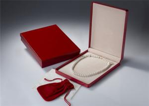 Quality Rectangle Plastic Jewelry Box Elegant Style Eco - Friendly For Presentation Gift wholesale