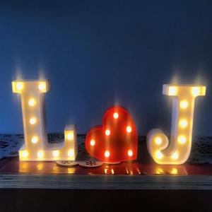 Quality Stainless Steel Mini Wedding LED Marquee Letters Light for Home Decor Party in Hotels wholesale