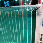 10.76mm Ultra Clear Tempered Laminated Glass For House