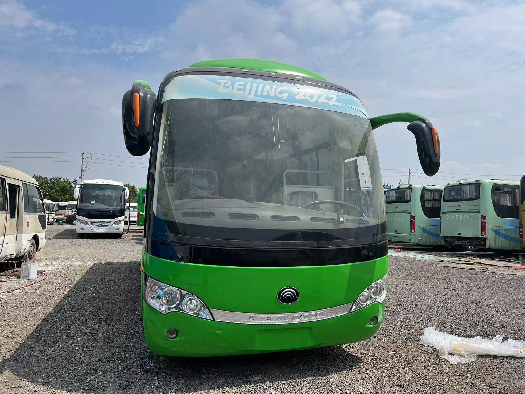 Manual Transmission RHD Second Hand Double Decker Coach Bus with Euro 3 Standard