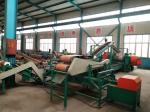 XKP560 Rubber Tyre Shredder Rubber Powder Production Line Blue Green