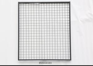 Quality Heavy Duty Welded Pallet Rack Back Guard With Square Tube Framed 1125mm Wide wholesale