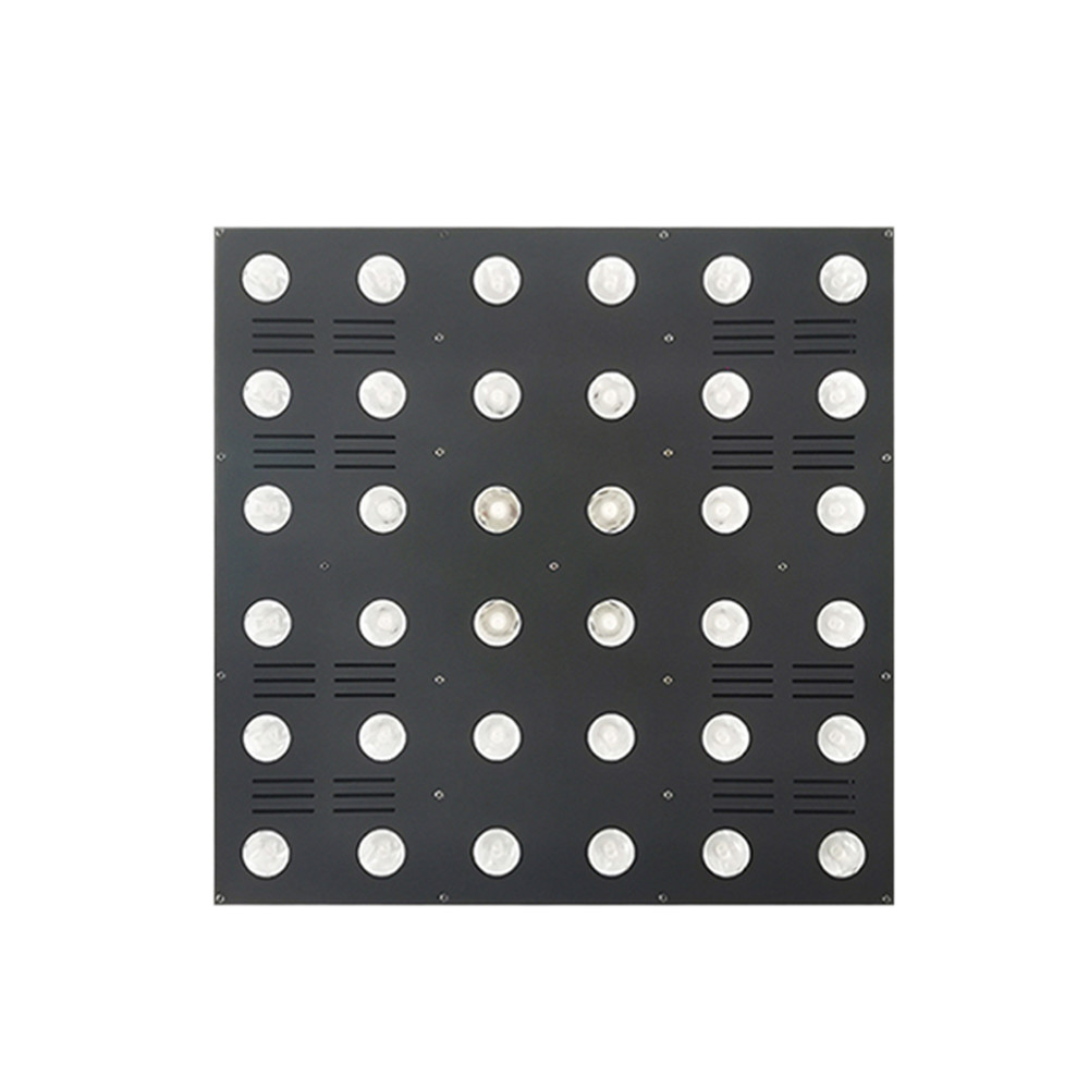 36 3W matrix Full color matrix light led disco Bar atmosphere matrix panel light splicing dyed background light RGBW LED