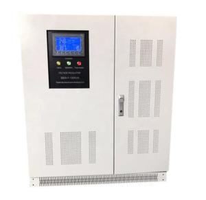 Quality 130KVA Three Phase Industrial Voltage Regulator Over Temperature wholesale