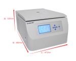 Low Speed Refrigerated Microprocessor Benchtop Centrifuge Machine In 5000rpm