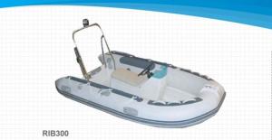 Quality 10 Ft Orca Hypalon Small Inflatable Boat , Rigid Hull Inflatable Boats For Fishing wholesale