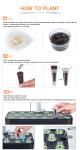 Electricity Powered Hydro Grow System , Smart Hydroponic Plant Pots For Indoor