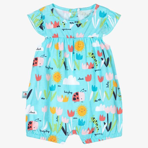 100% organic cotton Rompers short summer sleeve romper for baby boy girl rompers