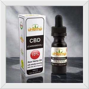 Quality Customized CBD Essential Oil Product Dropped Bottle Packaging Boxes Printing wholesale