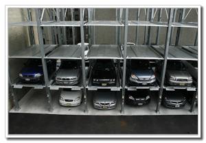 Quality 3200kg Heavy Duty 3 Floors Stacker Parking Lift Car Storage System Vertical Stacker wholesale