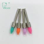 Colorful Nylon Dental Polishing Kit , Pencil Flat Dental Polishing Brush