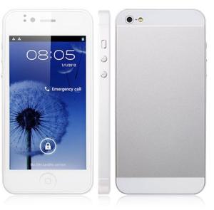 Quality 4&quot; China mobile phone MTK6577 Dual core 3G Wifi Android 4.0 I5 5i cell phone wholesale