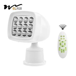 China 60w Marine Searchlight 50M Remote Control Marine Spotlight White on sale