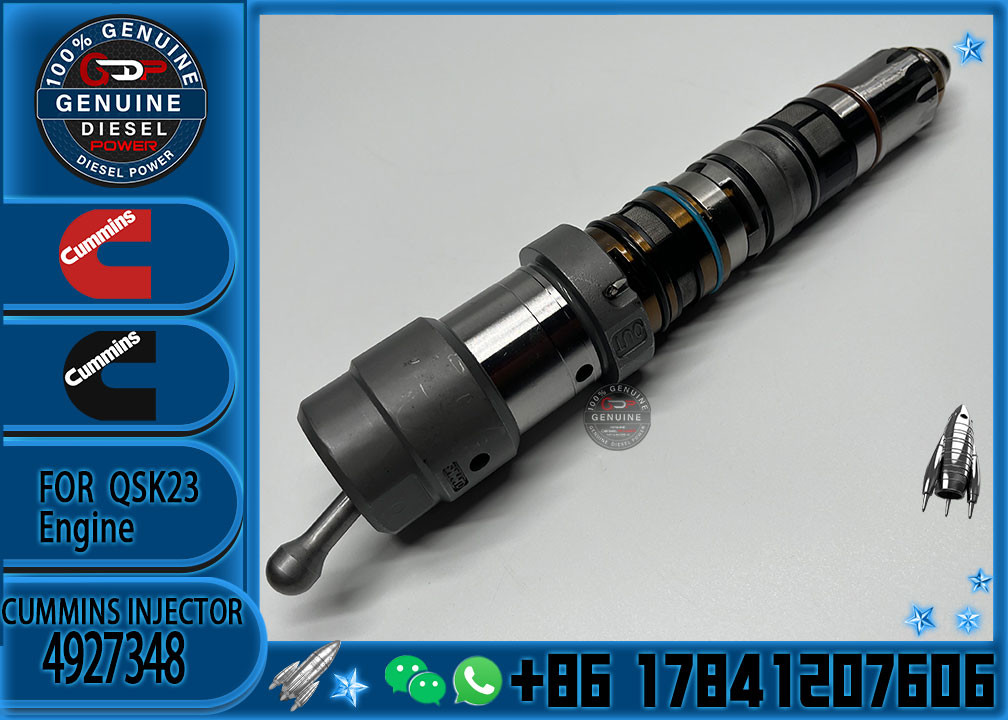 Quality goods Common Rail Diesel Fuel Injector 4927348 For Cummins QSK23 QSK60
