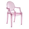 Buy cheap Lovely Design Pink Ghost Chair With Arms Ghost Chiavari Chairs from wholesalers