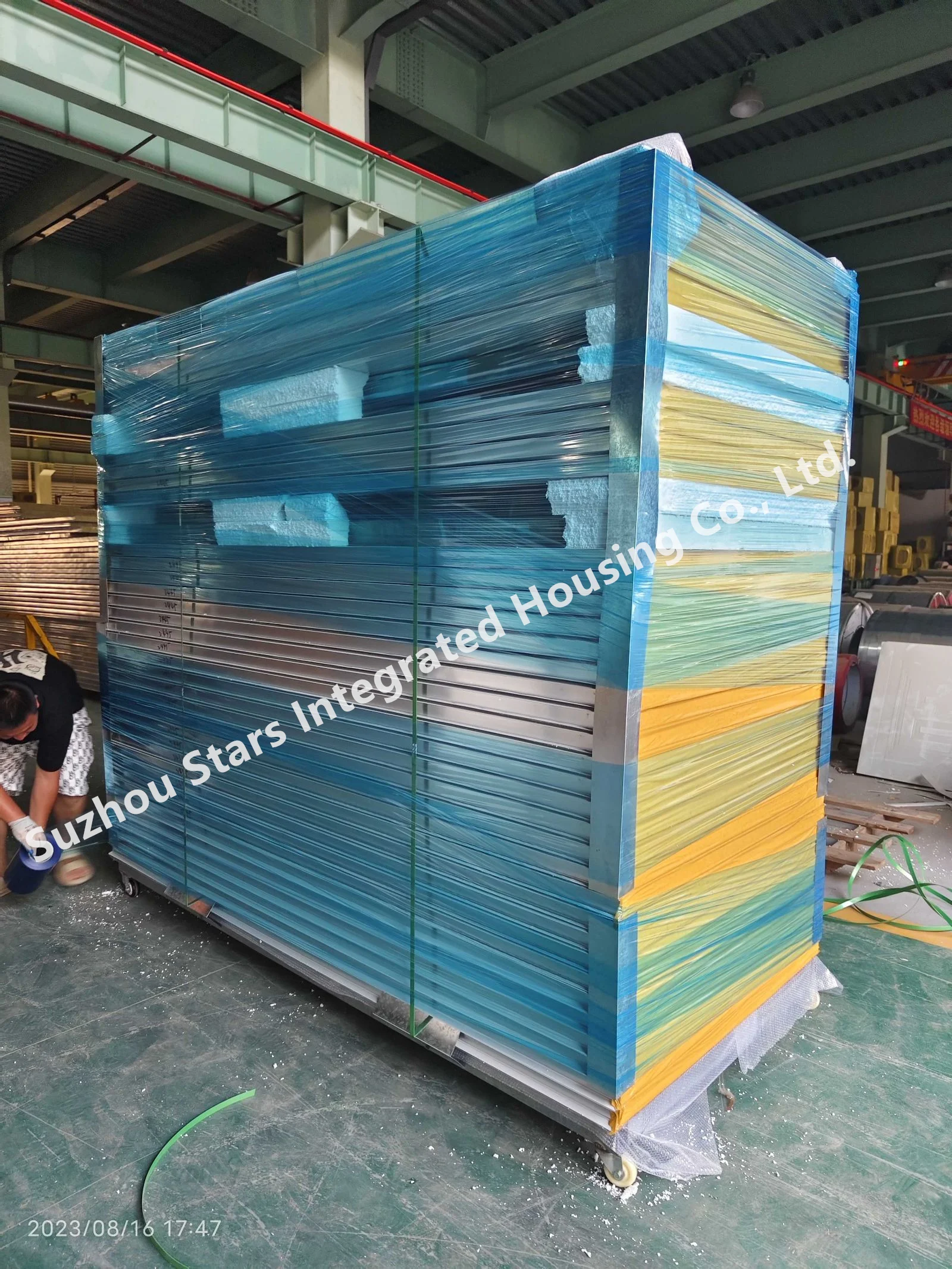 Weather Resistant Prefab Steel House Customized Low Maintenance