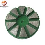 ISO9001 Round Shape Fast Assembling Diamond Grinding Shoes