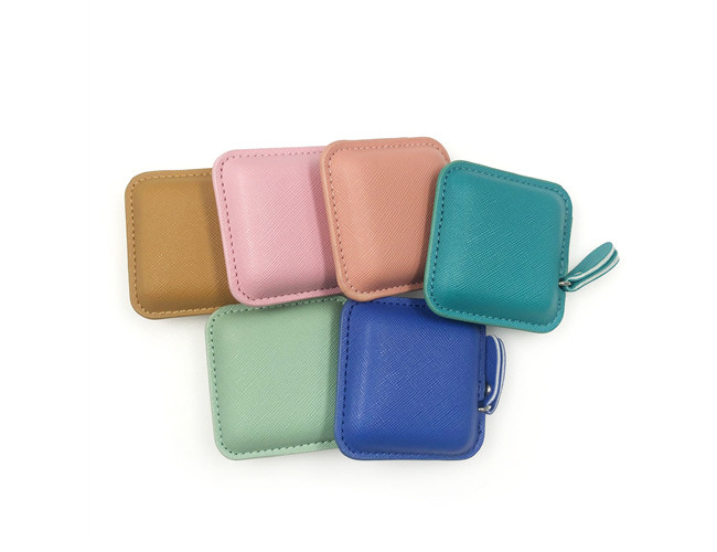 Colorful 20mm Pink Retractable Tape Measure Body Personalized ABS PU Leather
