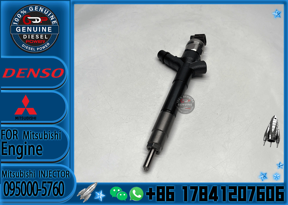 Fuel Injector Assembly 095000-5760 Fuel Injector 1465A054 For Mitsubishi Pajero 4M41
