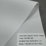 Advertising Sublimation UV Inkjet Printing 170gsm Backlit Fabric Textile For
