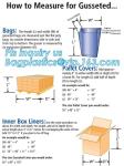 Gusset Pallet Covers-Box Liner, Wrapping Top Pallet Cover, Airport Luggage Cover
