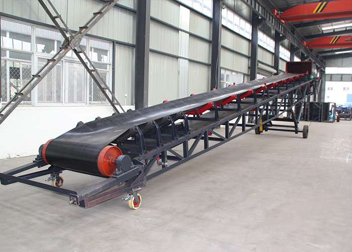 Custom Reversible Soil Belt Conveyor Mining Industries Applicable