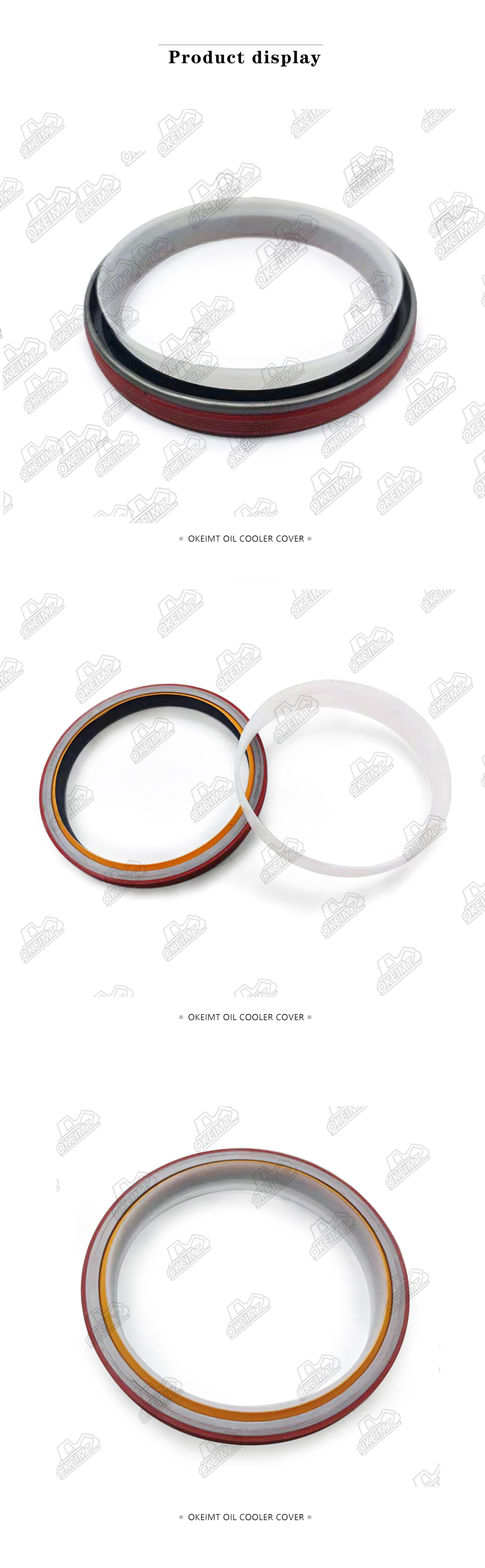 6D102 Crankshaft Rear Oil Seal 3926126 For Komatsu Engine Repair Kit