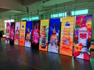 Quality 1R1G1B WIFI 4G LED Poster Display For Advertising wholesale