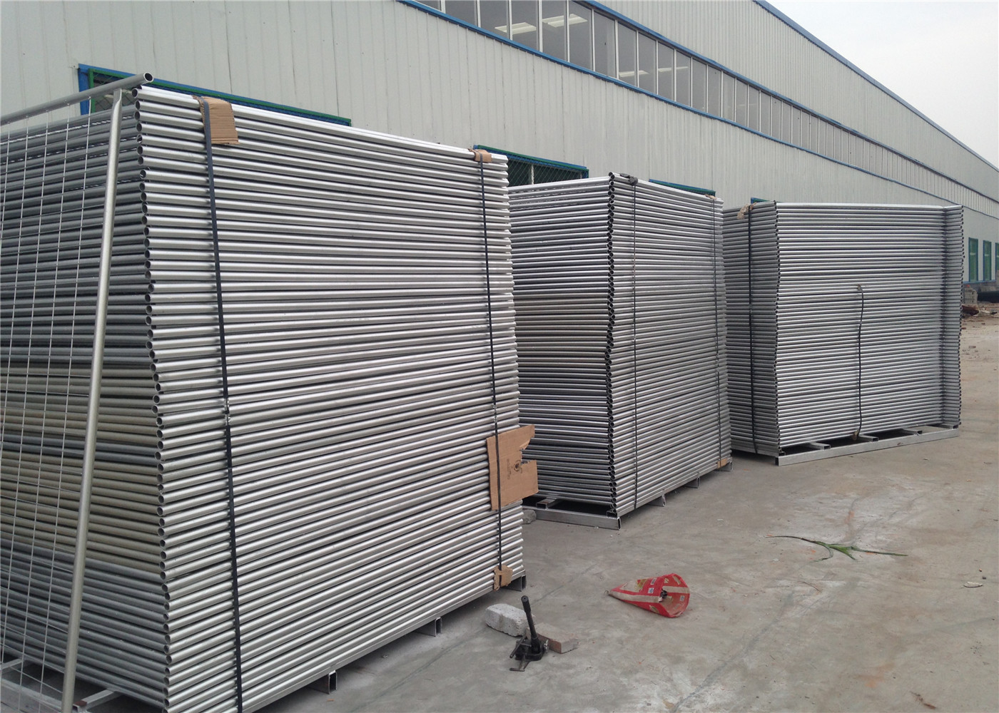 Weather Resistance Secure Temporary Fencing Site Security Fencing 22.00kg