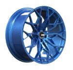 Brushed Blue Custom Forged Wheels Aluminum Alloy 19 Inch Audi Rims
