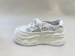 Quality Women lace breathable espadrilles walking shoes with high top wholesale