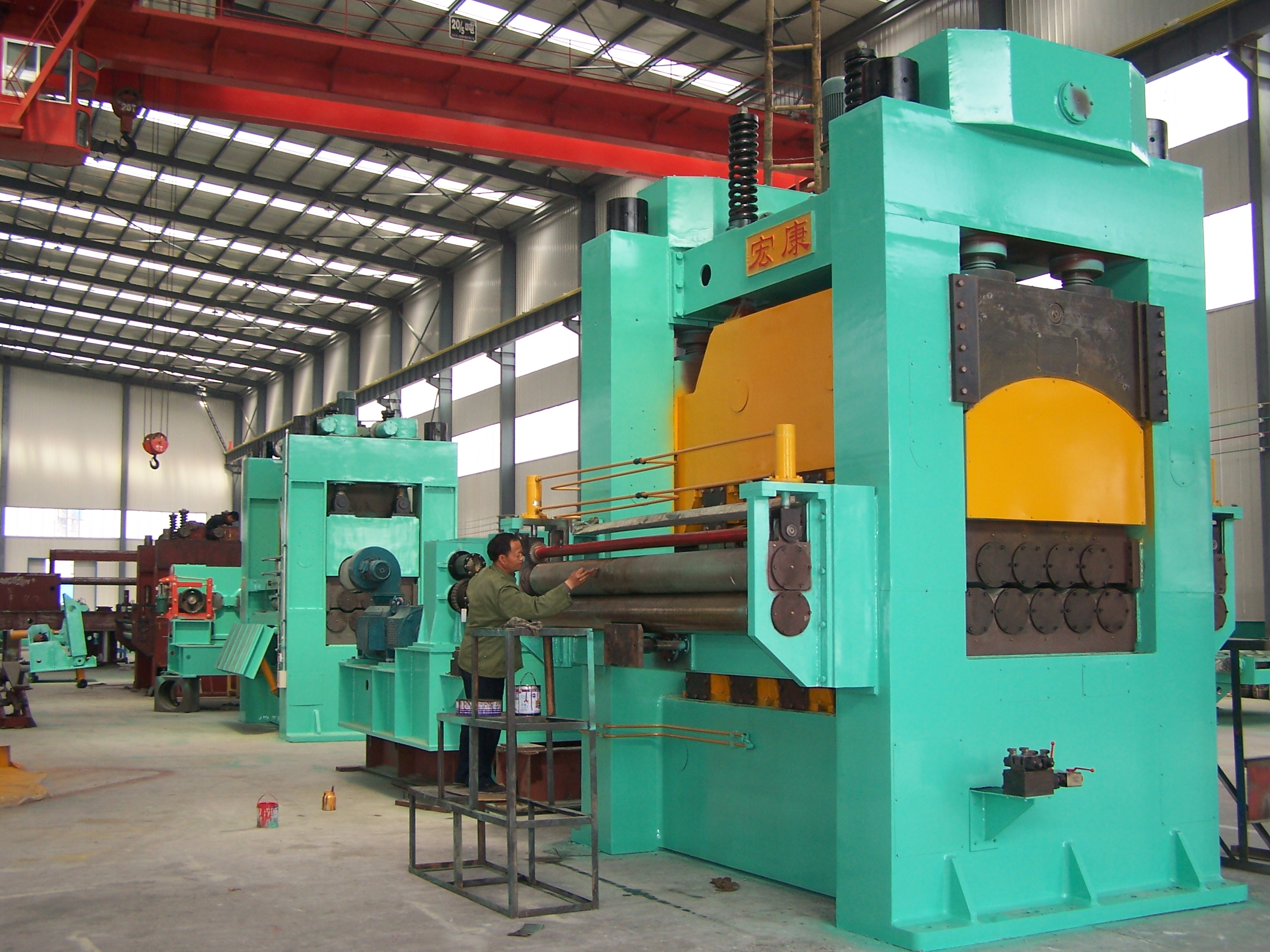 20 40 m/min Cutting Speed Multifunctional Slitting Line for Medium and Thick Plates