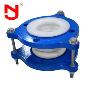 Quality PTFE Expansion Joint 150 Psi Pressure Rating Carbon Steel Flange PTFE Bellows wholesale