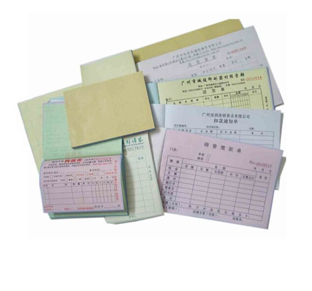 rent receipt book, Carbon Copy Invoice Pads, restaurant receipt book, Custom Receipt Books