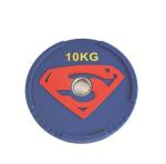 Superman Competitive Barbell Pieces , Combination Barbell Pieces Gym PU Coated