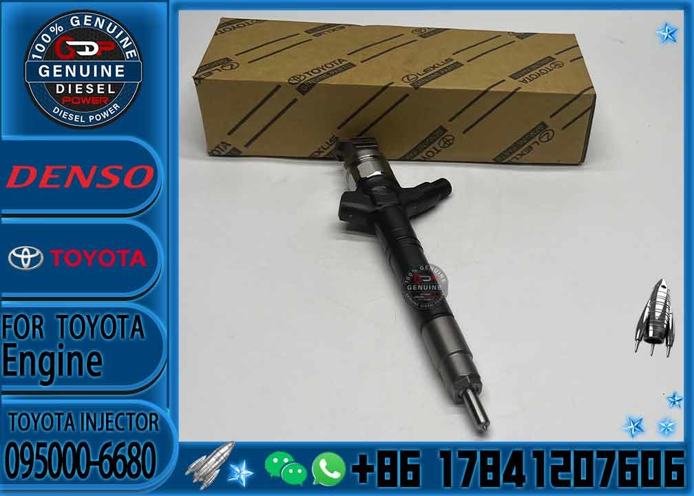 for Toyota RAV4 2.0 D 1AD-FTV Engine Assembly 095000-6680 Fuel Injector 095000-6680 0950006680