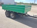 3T4W/4T4W - 4wheels Type Double Axle Tractor Trailer; Hydraulic Dump Trailer