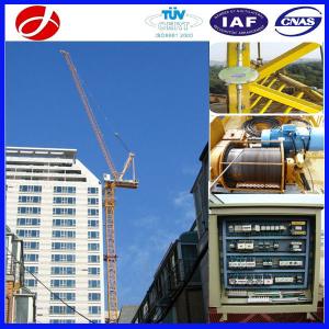 Quality china made low price 10t luffing jib tower crane for sale wholesale