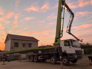 Quality 62Meters Height Refurbished Well Used Concrete Pump Truck Mounted Concrete Pump wholesale