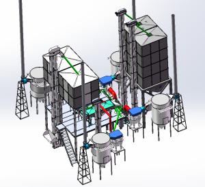 Quality Professional Activated Carbon Plant Machinery PLC Control Reliable Performance wholesale