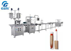 Quality SUS304 Mascara Cosmetic Filling Machine 20L Tank 84PCS/Min wholesale